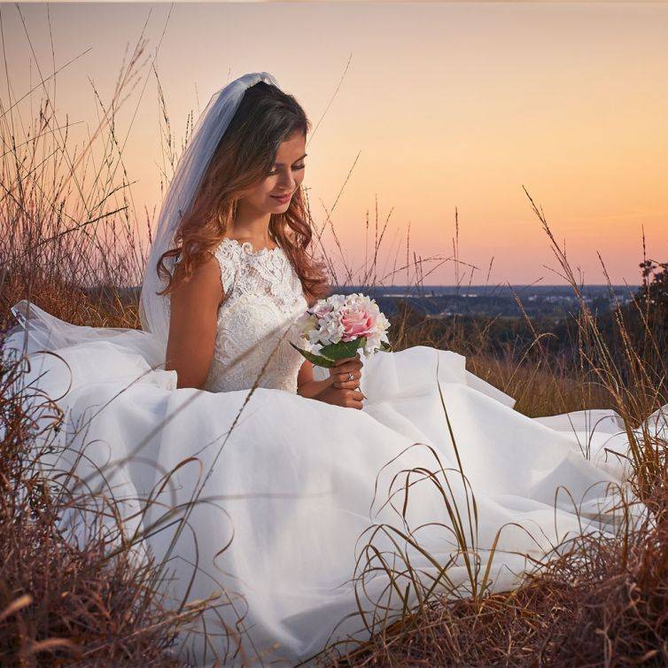 trouwfotografie bruidsfotograaf mook nijmegen golden hour portfolio