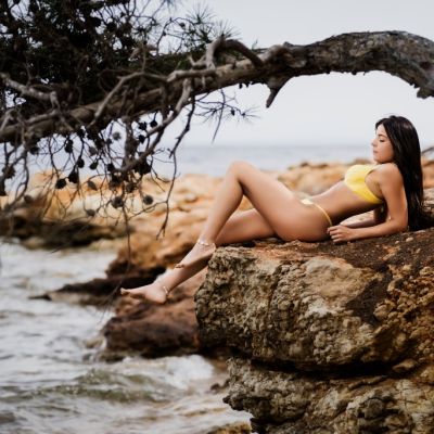 bikini fotoshoot strand portretfotograaf